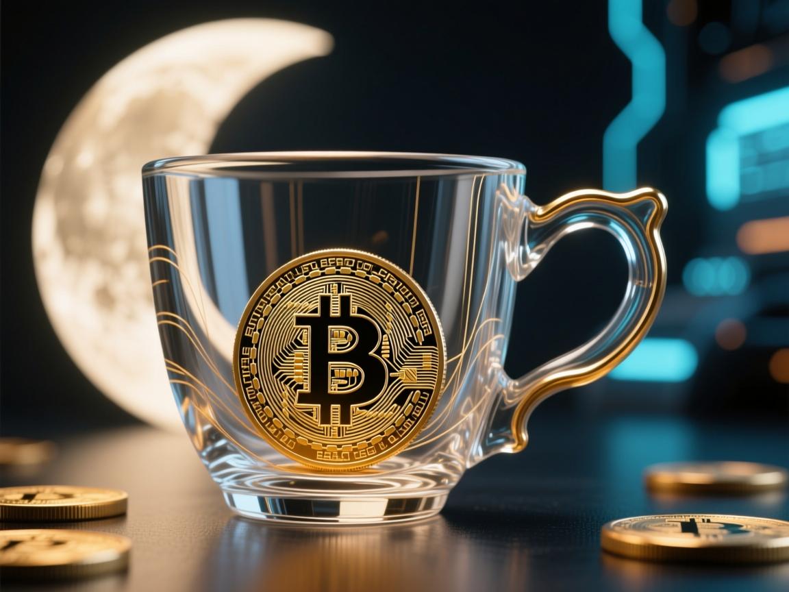 以太坊月线杯柄形态分析