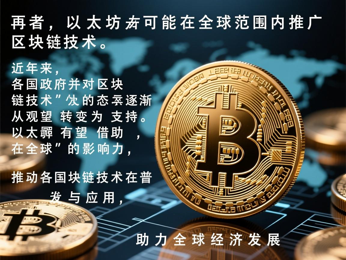 再者，以太坊可能在全球范围内推广区块链技术。近年来，各国政府对区块链技术的态度逐渐从观望转变为支持。以太坊有望借助其在全球的影响力，推动区块链技术在各国的普及与应用，助力全球经济发展
