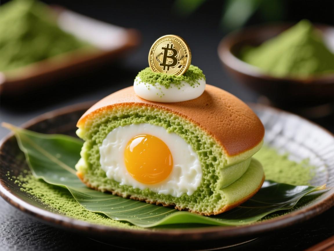 MXC抹茶蛋糕装饰图片，品味日式甜品的美妙