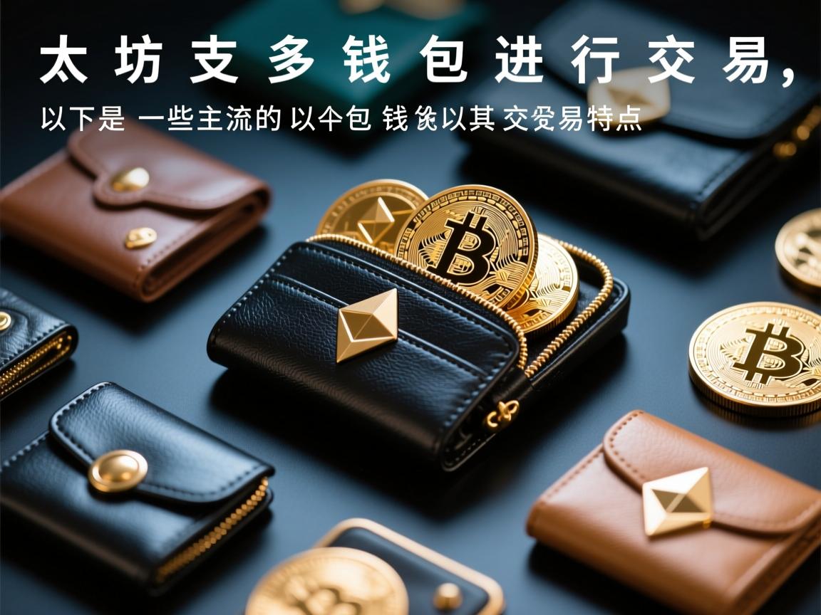 以太坊支持多种钱包进行交易，以下是一些主流的以太坊钱包及其交易特点