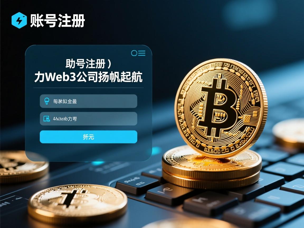 账号注册，助力Web3公司扬帆起航